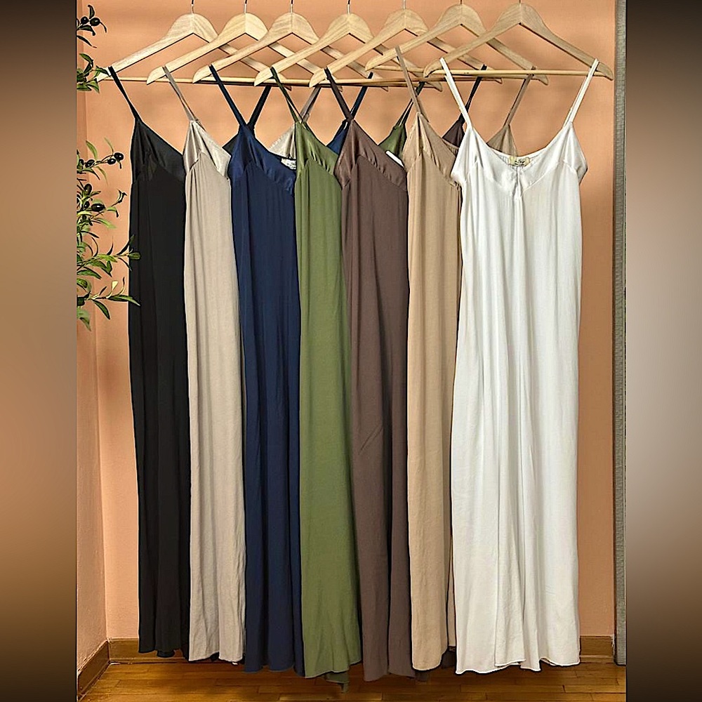 Women’s Lightweight Slip Jumpsuit , Olive